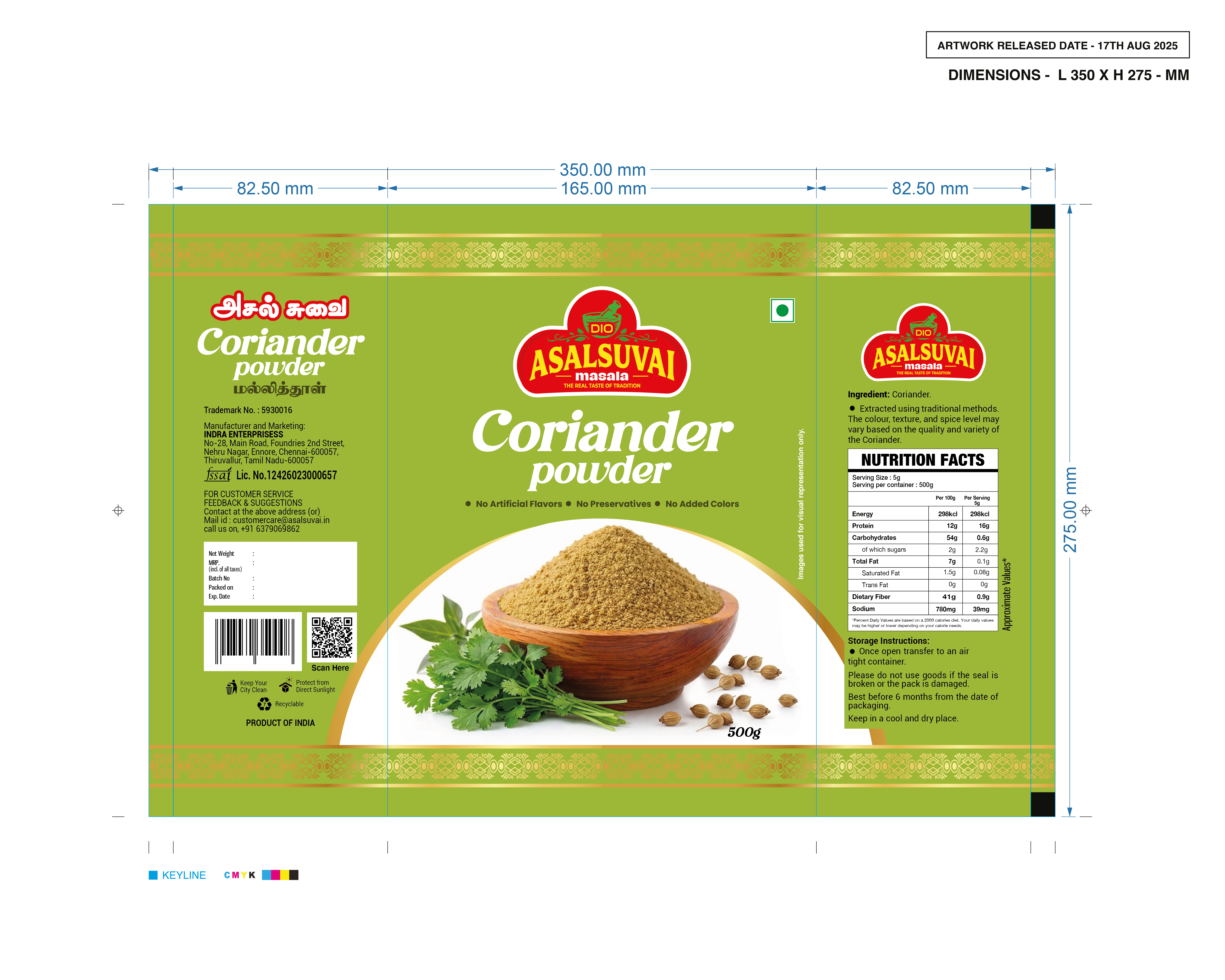 Coriander Powder
